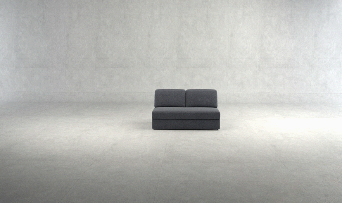 Feel LE sofa Sedežna garnitura, z ležiščem, po meri, Žakelj