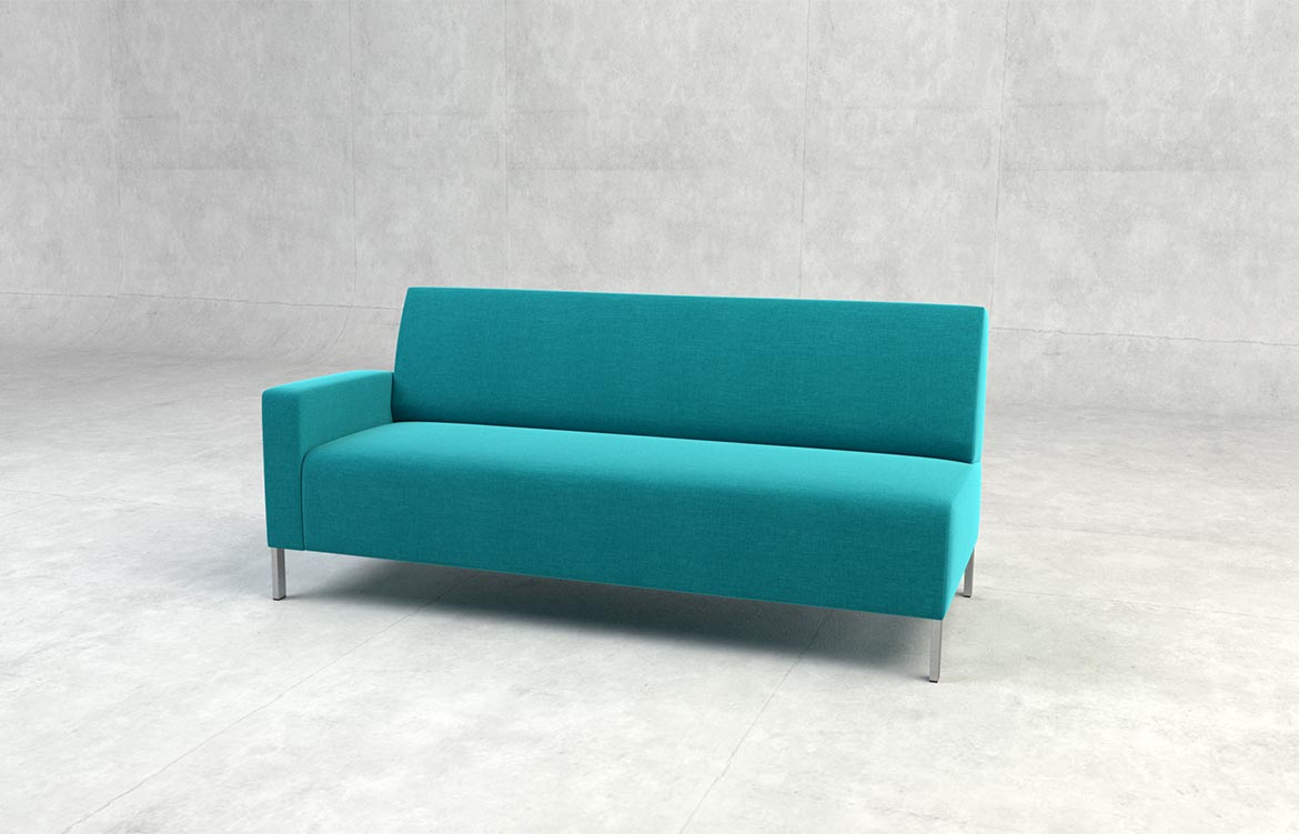 trosed, inox noge, tkanina ,