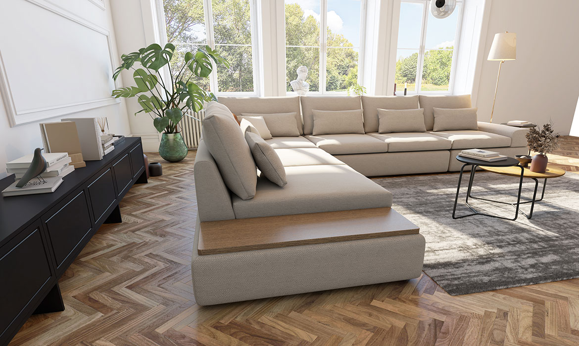 Soft Comfort - Tender sofa comfortable and soft