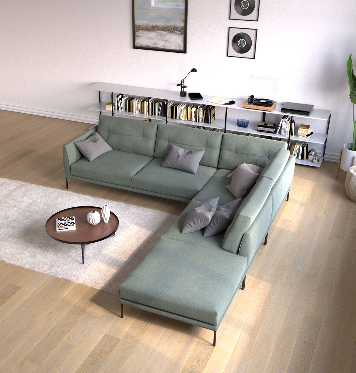 Toscana with movable cushion kotna sedežna garnitura, izdelava po meri
